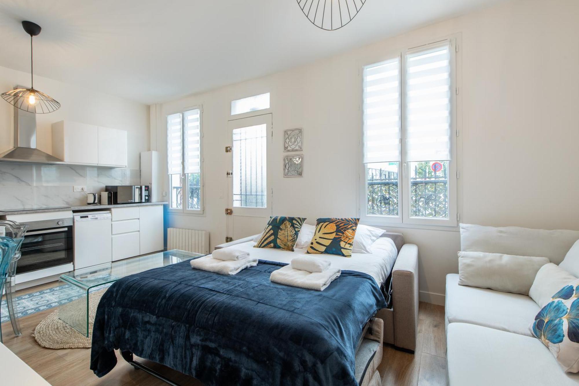 Spacious And Bright 2-Bedroom Large Apartment Very Close To Paris - Near Metro Boulogne-Billancourt Exterior foto